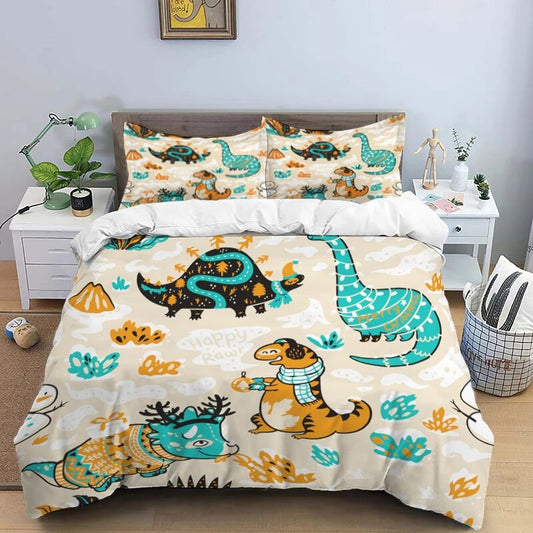Dinosaurier Bettwäsche