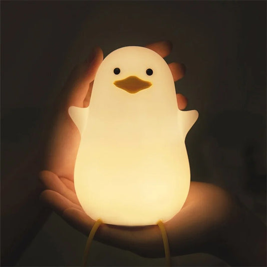 LED-Nachtlicht im Enten-Design