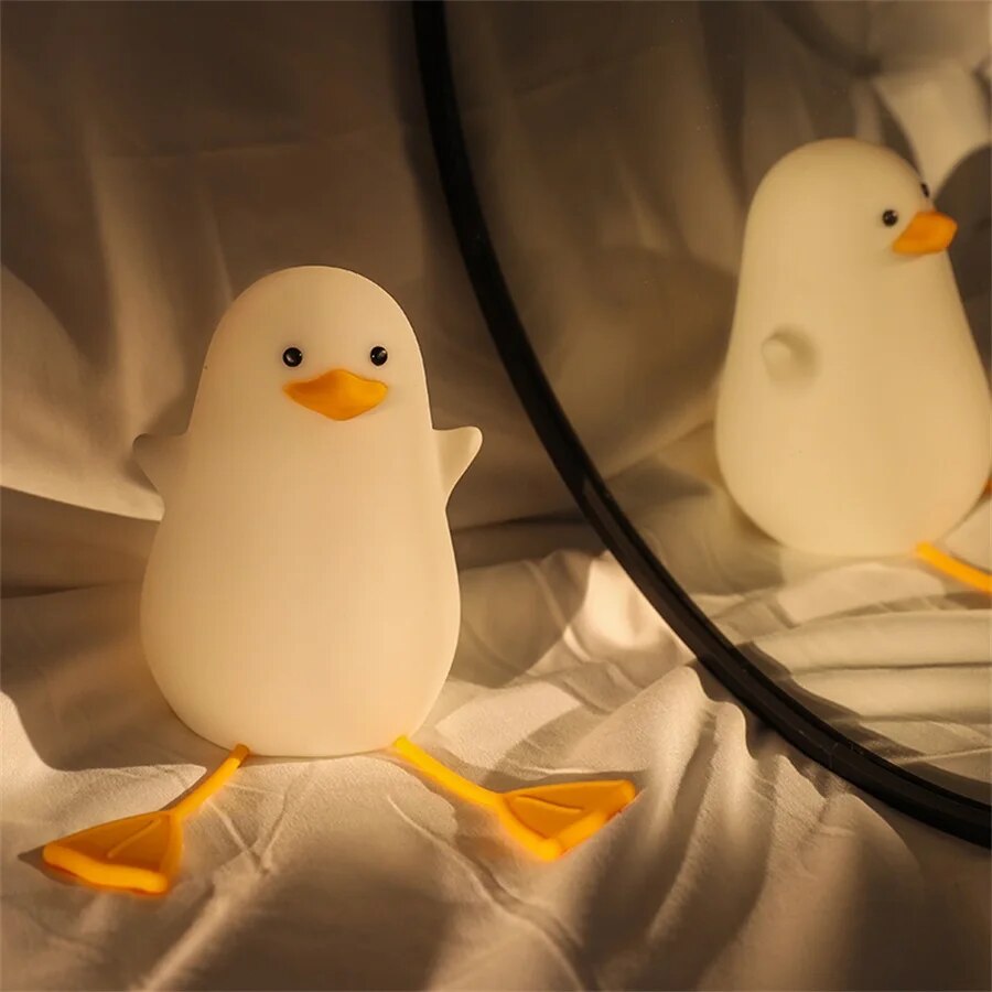LED-Nachtlicht im Enten-Design