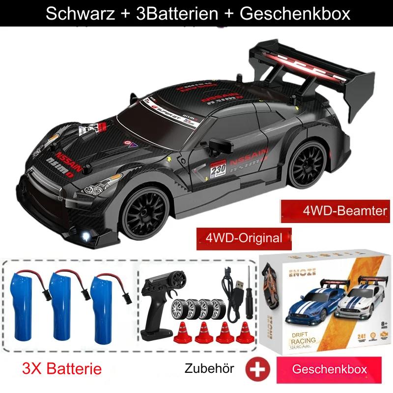 4WD Super Drift RC Auto mit Heckspoiler