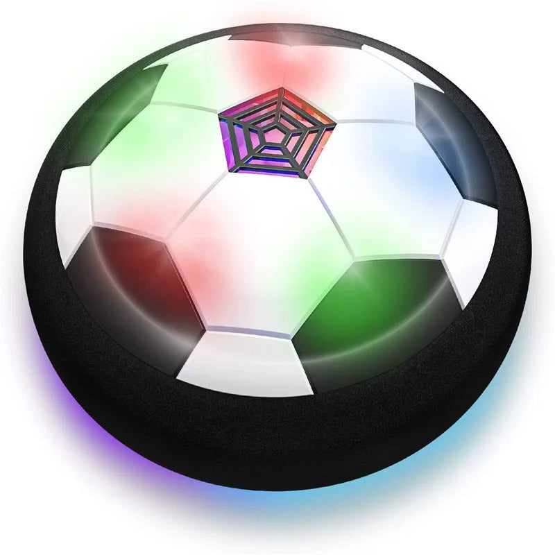 Schwebender Fußball mit LED Licht