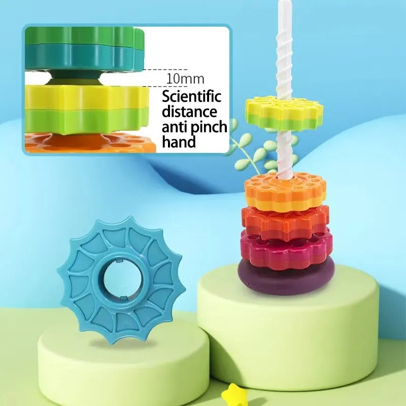 Regenbogen Stapel Spielzeug