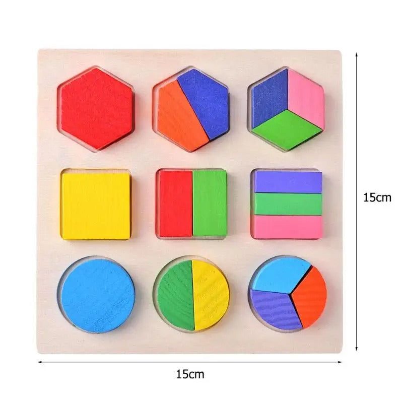 Holz Formen Puzzle