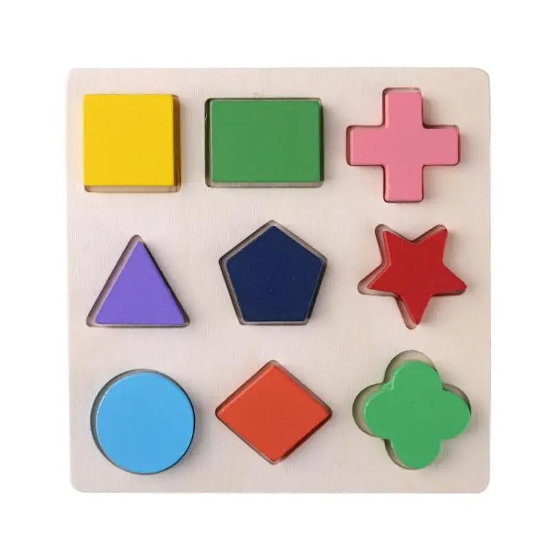 Holz Formen Puzzle