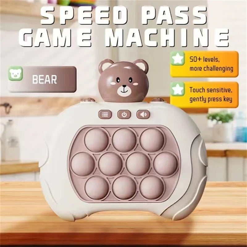 Leuchtendes "Schnell-Drücken" Spiel