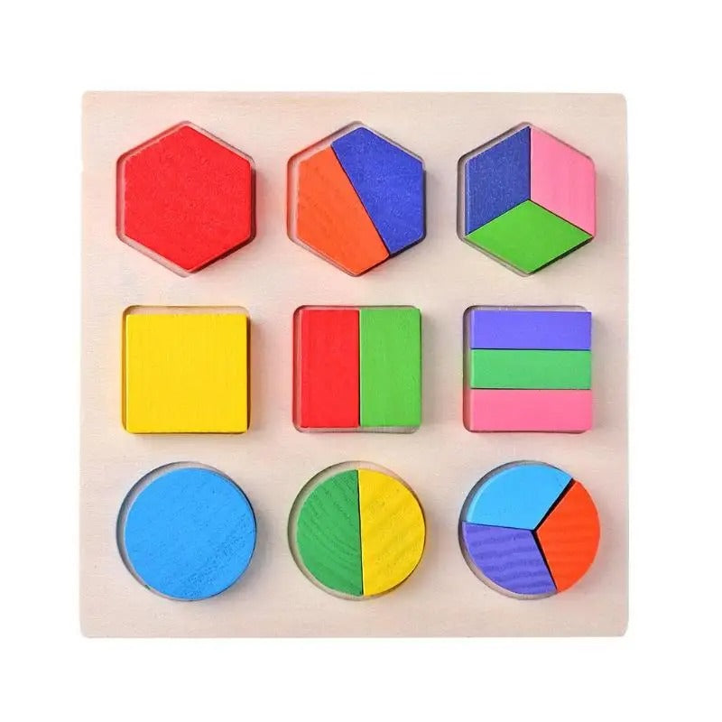Holz Formen Puzzle