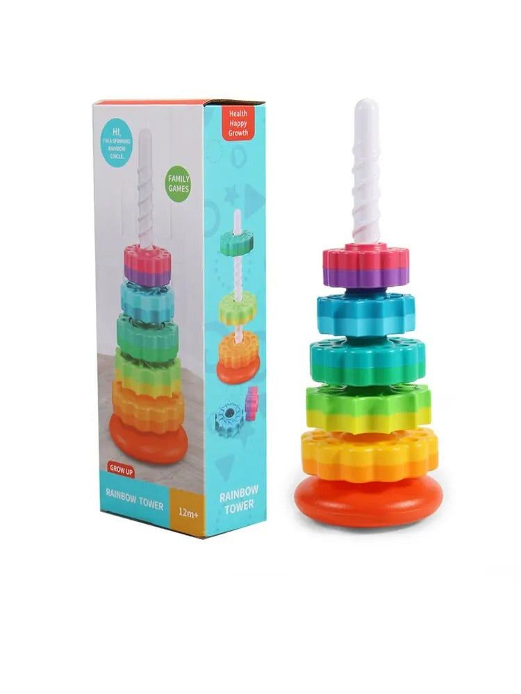 Regenbogen Stapel Spielzeug
