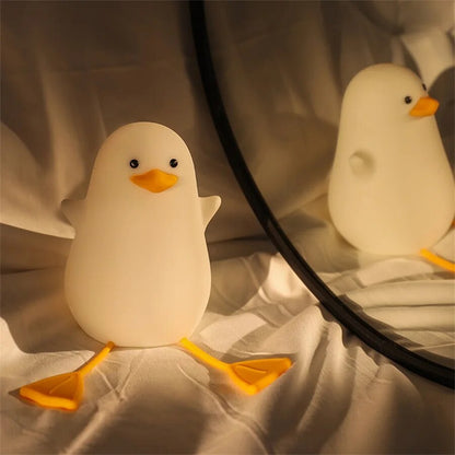 LED-Nachtlicht im Enten-Design