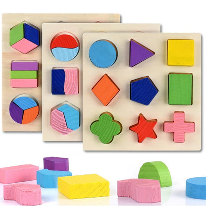 Holz Formen Puzzle