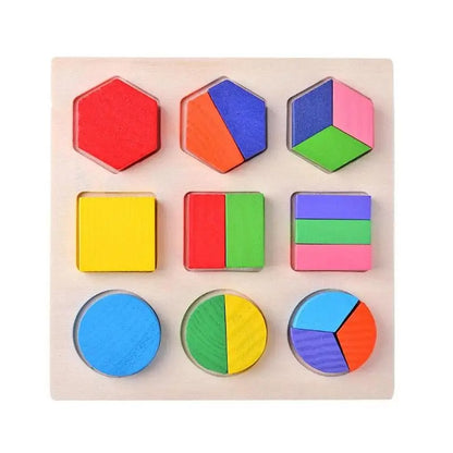 Holz Formen Puzzle